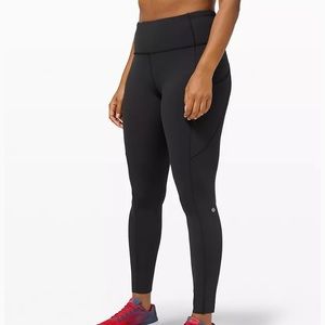 NWT Lululemon Fast and Free High Rise leggings 28”